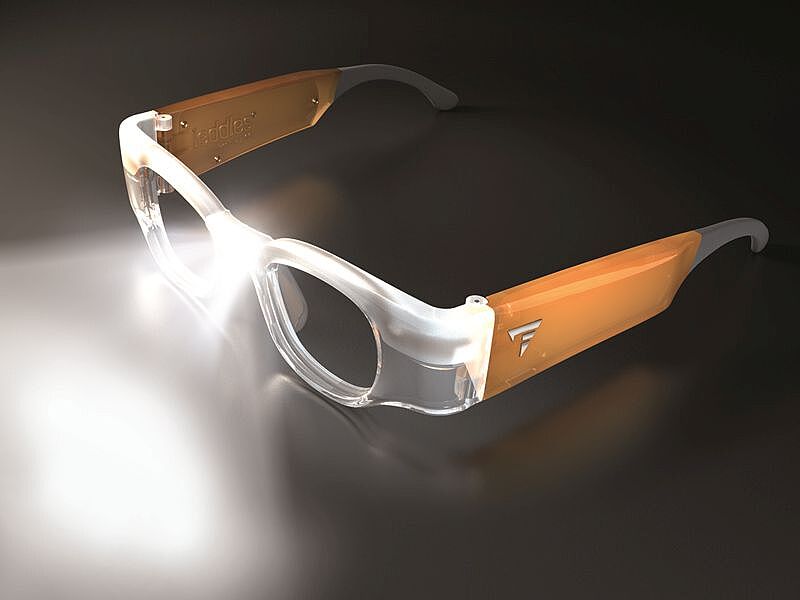 Leddles Lupenbrille mit LED Beleuchtung